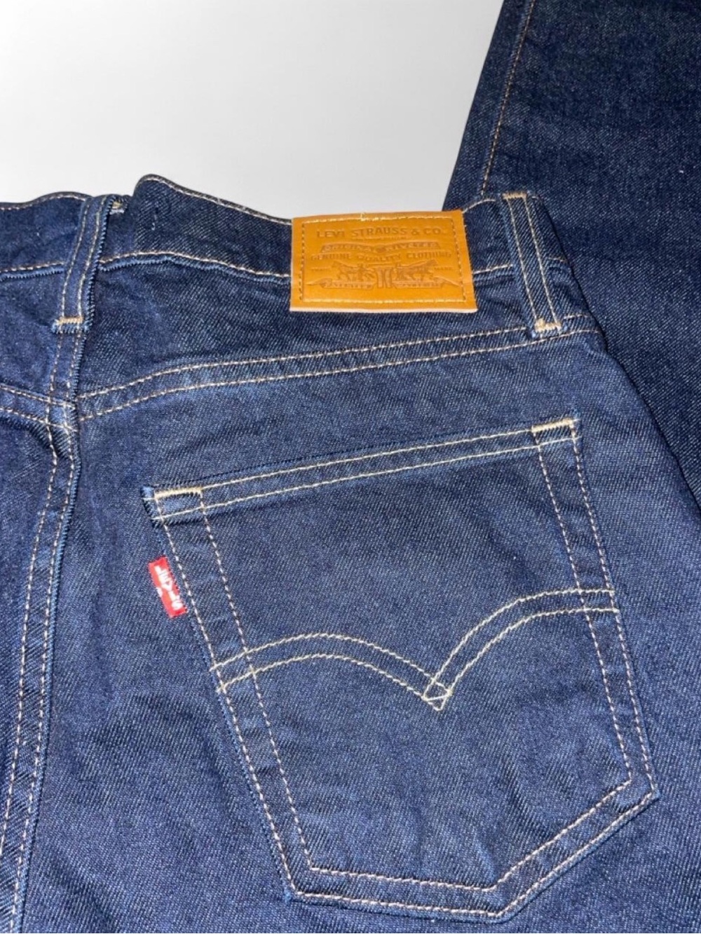Levi's women’s Dark Blue Denim Jeans - Classic Back Pocket